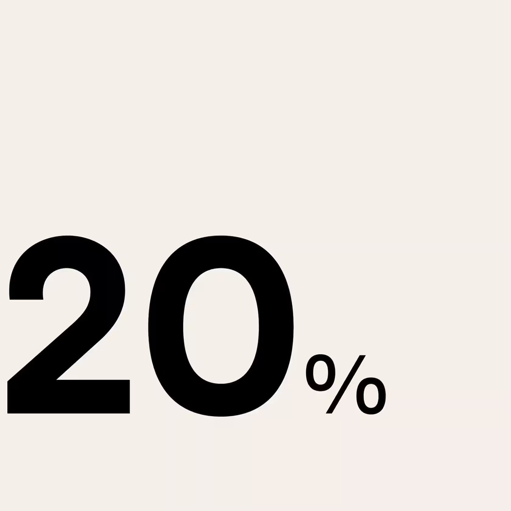 20%