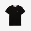 Παιδικό T-shirt από Βαμβακερό Jersey με Λαιμόκοψη