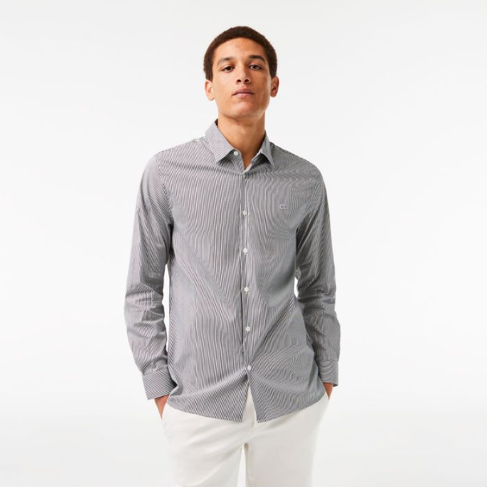 Εικόνα της Ανδρικό Ριγέ Πουκάμισο Slim Fit 