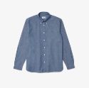 Ανδρικό Cotton Chambray Πουκάμισο Slim Fit 
