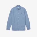 Ανδρικό Cotton Chambray Πουκάμισο Slim Fit