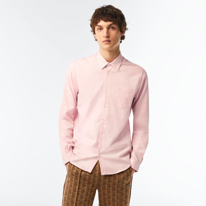 Εικόνα της Ανδρικό Πουκάμισο Slim Fit Solid Cotton