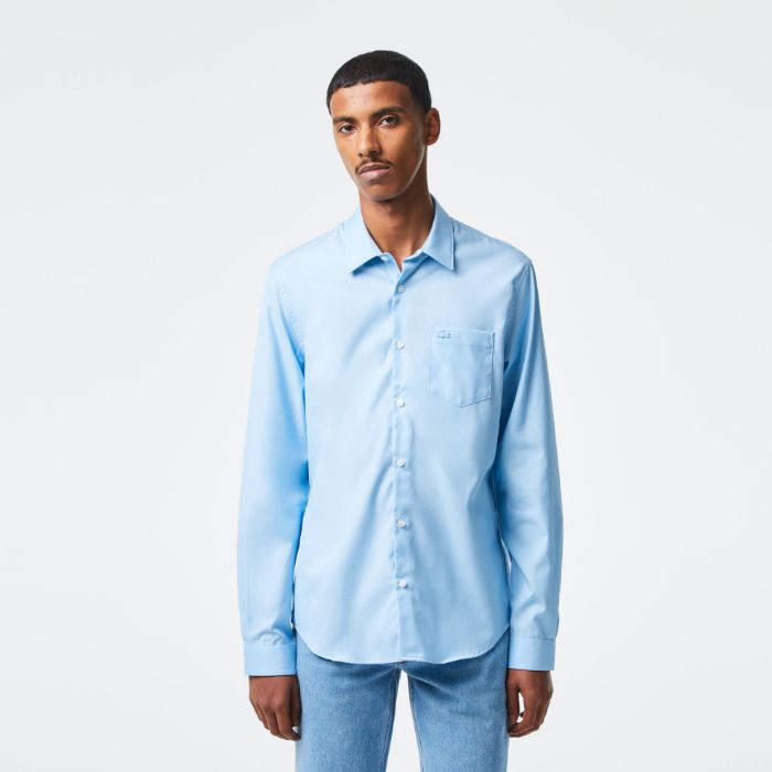 Εικόνα της Ανδρικό Πουκάμισο Slim Fit Solid Cotton