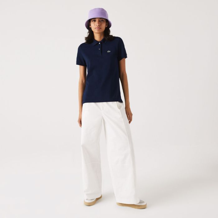 Εικόνα της Γυναικεία Petit Piqué Polo Μπλούζα Regular Fit