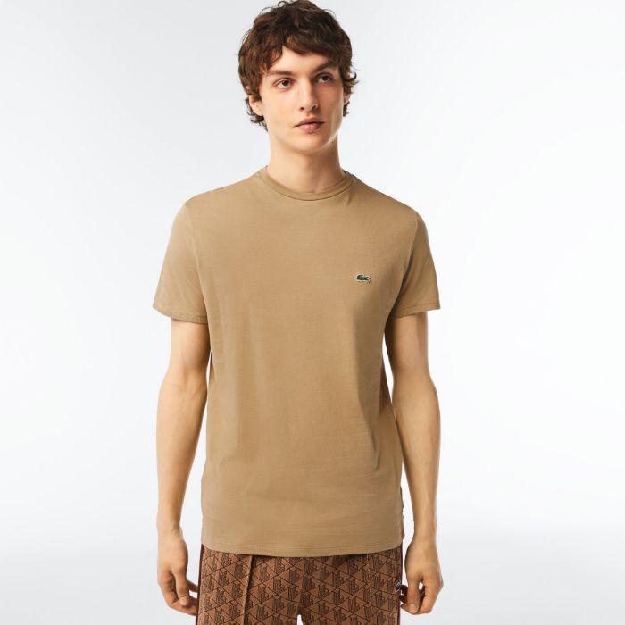 Εικόνα της Ανδρικό T-shirt Pima Cotton Jersey με Λαιμόκοψη