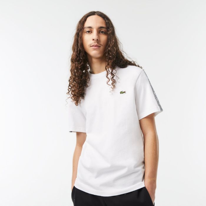 Εικόνα της Ανδρικό T-shirt Logo Stripe Regular Fit