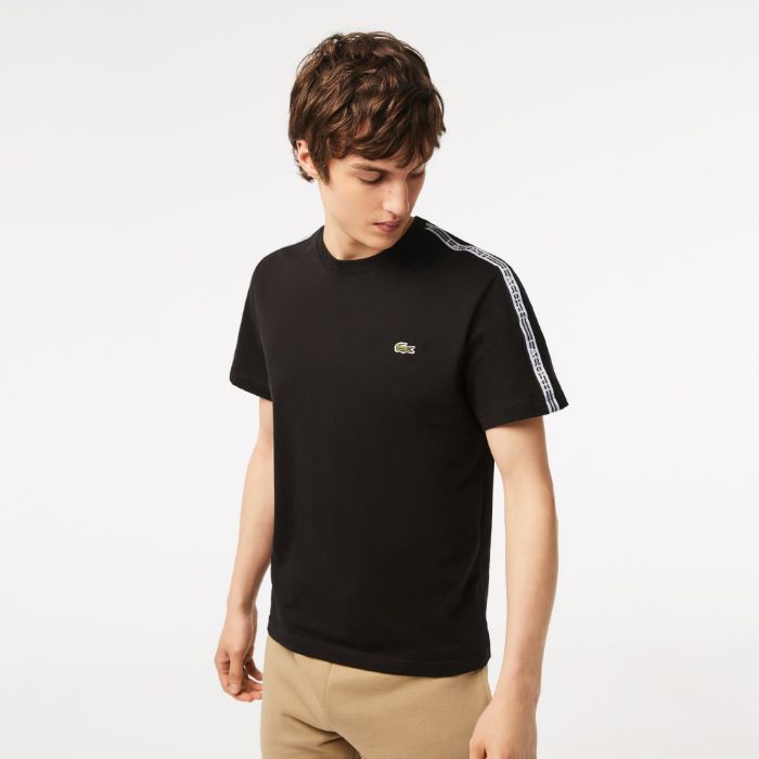Εικόνα της Ανδρικό T-shirt Logo Stripe Regular Fit