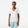 Εικόνα της Γυναικείο Βαμβακερό T-shirt V-neck Loose Fit
