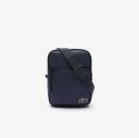 Ανδρική LCST Coated Canvas Μικρή Flat Crossbody Τσάντα
