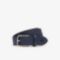 Ανδρική Engraved Buckle Texturised Δερμάτινη Ζώνη-3RC4005|L021