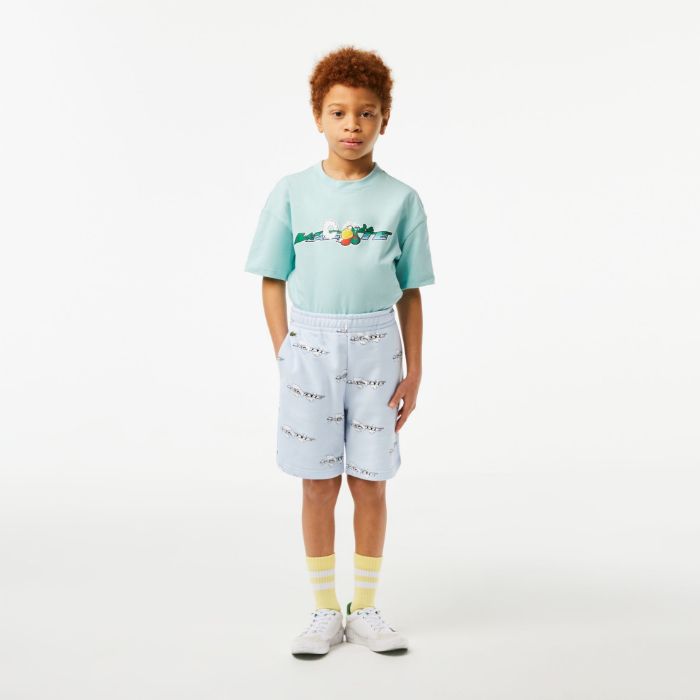 Εικόνα της  Παιδικό Lacoste Printed Σορτς από Οργανικό Βαμβάκι