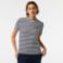Εικόνα της Γυναικείο Βαμβακερό Ριγέ T-shirt Loose Fit
