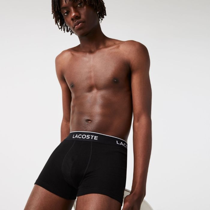 Εικόνα της Ανδρικά 3-Pack Casual Μονόχρωμα Trunks