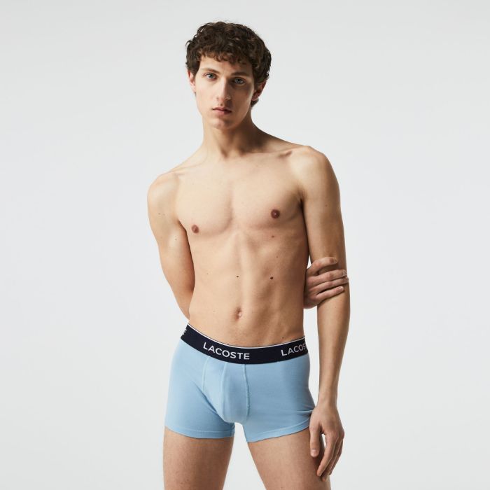Εικόνα της Ανδρικά 3-Pack Casual Μονόχρωμα Trunks