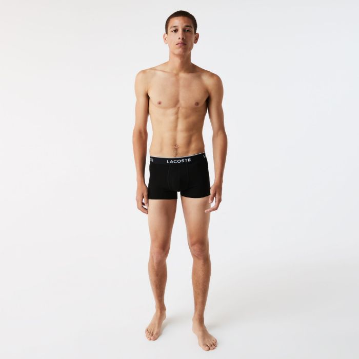 Εικόνα της Ανδρικά 3-Pack Casual Μονόχρωμα Trunks