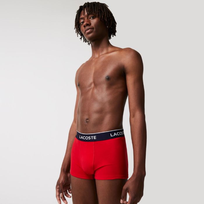Εικόνα της Ανδρικά 3-Pack Casual Μονόχρωμα Trunks