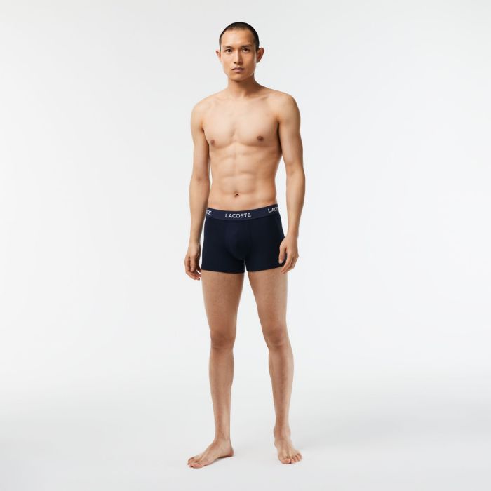 Εικόνα της Ανδρικά 3-Pack Lacoste Logo Waist Trunks