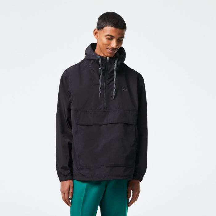 Εικόνα της Ανδρικό Cropped Pull On Jacket με Κουκούλα