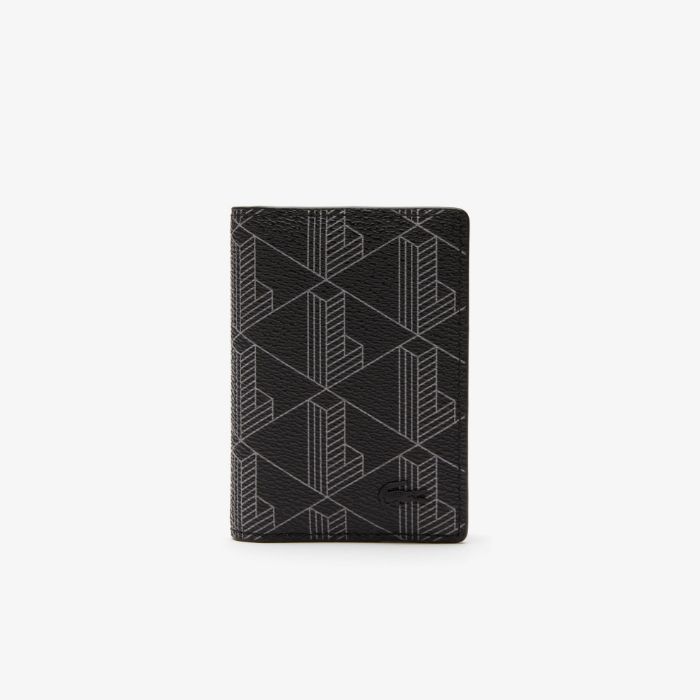 Εικόνα της Ανδρικό The Blend Monogram Print Vertical Θήκη Καρτών