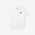 Γυναικεία Lacoste x Netflix Crocodile Print Polo Μπλούζα