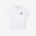 Γυναικεία Lacoste x Netflix Crocodile Print Polo Μπλούζα