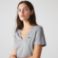 Εικόνα της Γυναικείο Βαμβακερό T-shirt V-neck Loose Fit
