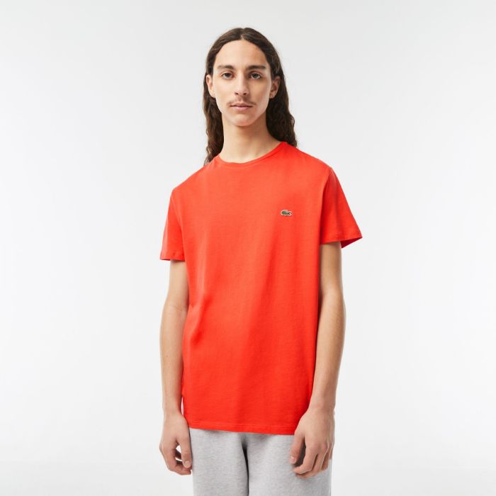 Εικόνα της Ανδρικό T-shirt Pima Cotton Jersey με Λαιμόκοψη