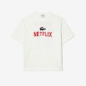 Unisex Lacoste x Netflix T-shirt Loose Fit 