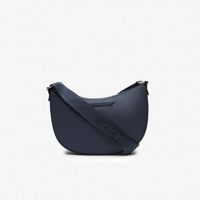Εικόνα της Γυναικεία Contrast Branding Halfmoon Τσάντα