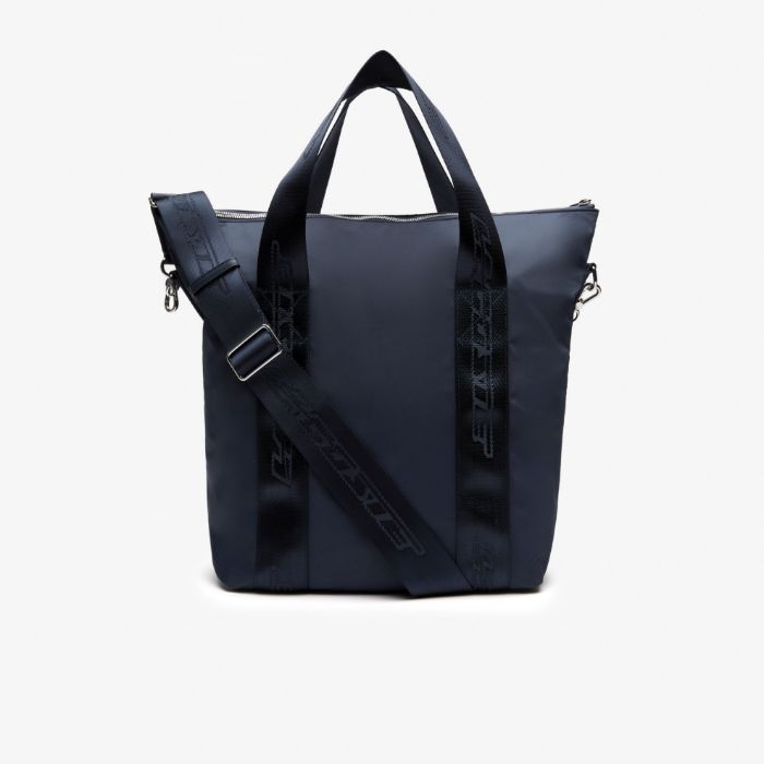 Εικόνα της Γυναικεία Contrast Branding Tote Τσάντα