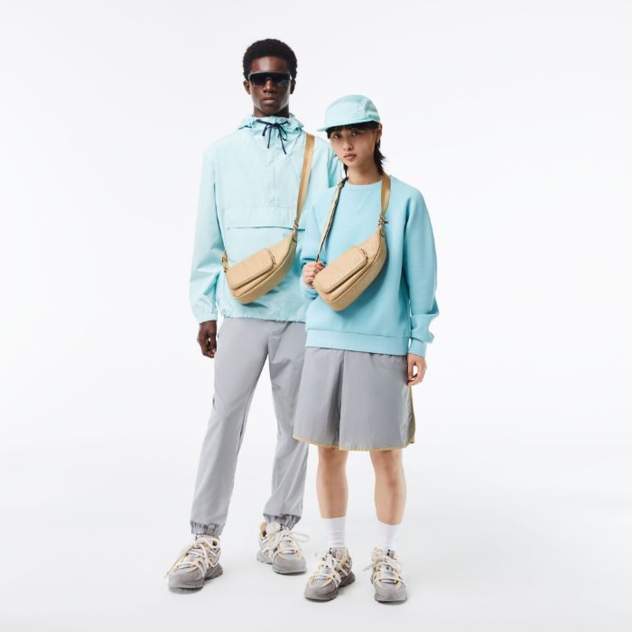 Εικόνα της Unisex Lacoste Logo Print Τσάντα Ώμου