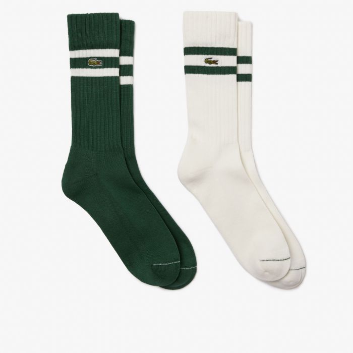 Εικόνα της Unisex Ribbed Πλεκτές Κάλτσες με Ρίγες