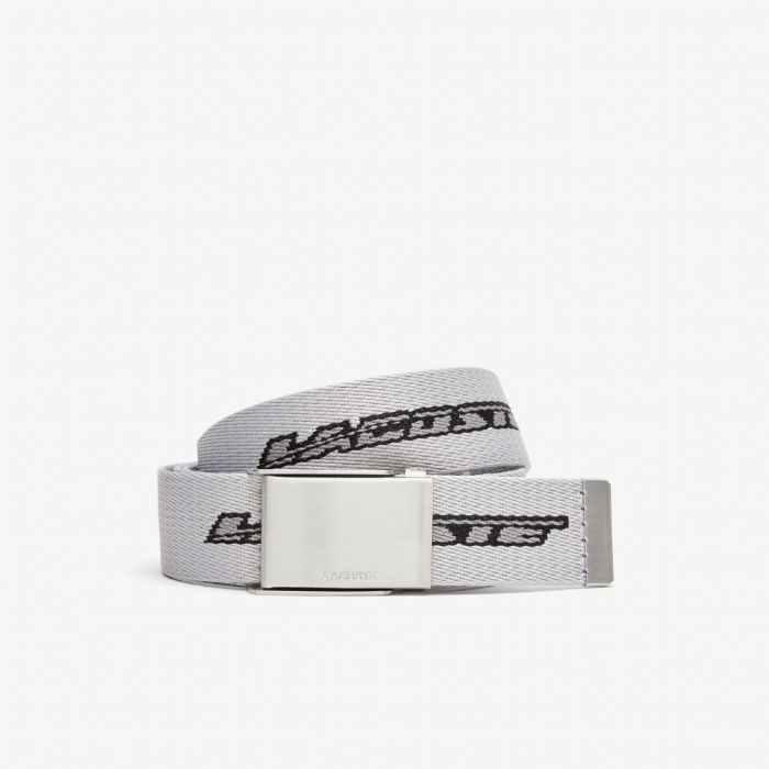 Εικόνα της Ανδρική Contrast Logo Print Ζώνη