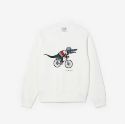Γυναικείο Lacoste x Netflix Fleece Φούτερ Loose Fit 