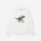 Γυναικείο Lacoste x Netflix Fleece Φούτερ Loose Fit -3SF7564|L70V