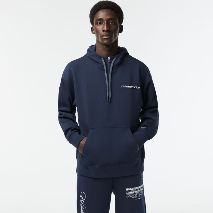 Εικόνα της Ανδρικό Loose Fit Hoodie με Κουκούλα