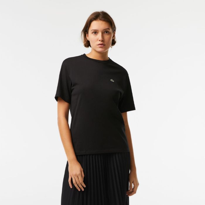 Εικόνα της Γυναικείο Crew Neck T-shirt από Premium Βαμβάκι