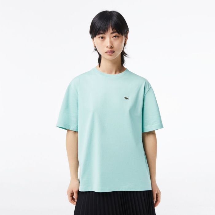 Εικόνα της Γυναικείο Crew Neck T-shirt από Premium Βαμβάκι