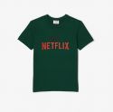 Παιδικό Lacoste x Netflix Print Βαμβακερό T-Shirt
