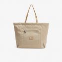 Unisex Contrast Branding Oversize Tote Τσάντα
