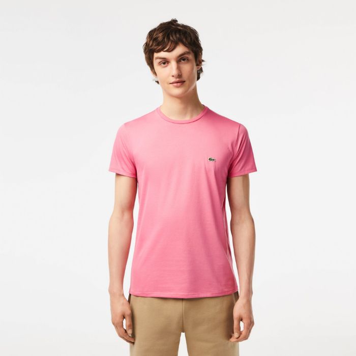 Εικόνα της Ανδρικό T-shirt Pima Cotton Jersey με Λαιμόκοψη