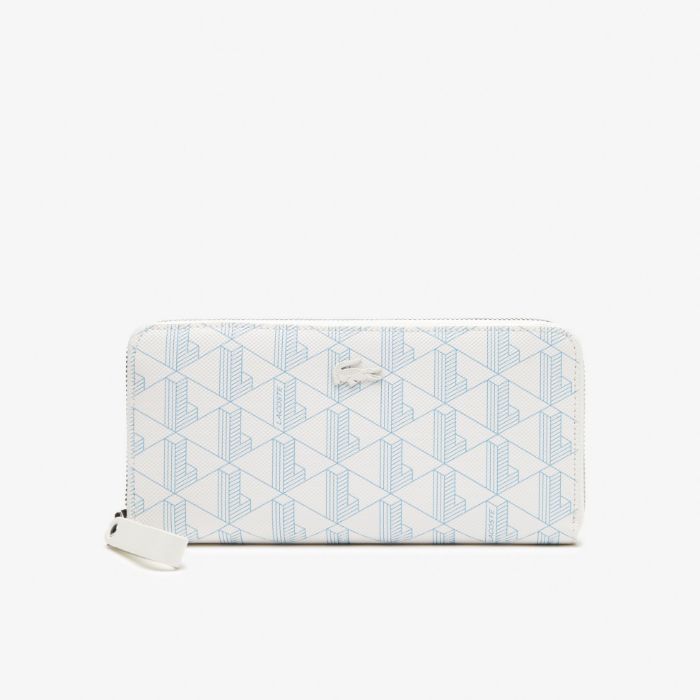 Εικόνα της Γυναικείο Monogram Print Πορτοφόλι