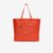 Unisex Contrast Branding Oversize Tote Τσάντα-3NU4194WE|LGL35