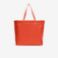 Εικόνα της Unisex Contrast Branding Oversize Tote Τσάντα