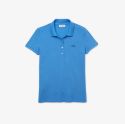 Γυναικεία Stretch Cotton Piqué Polo Μπλούζα Slim Fit