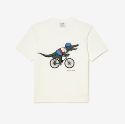 Ανδρικό Lacoste x Netflix Βαμβακερό T-Shirt