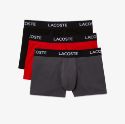 Ανδρικά 3-Pack Lacoste Logo Waist Trunks
