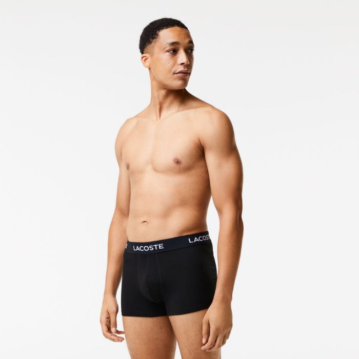 Εικόνα της Ανδρικά 3-Pack Lacoste Logo Waist Trunks