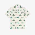 Ανδρικό Lacoste Golf Printed Κοντομάνικο Πουκάμισο
