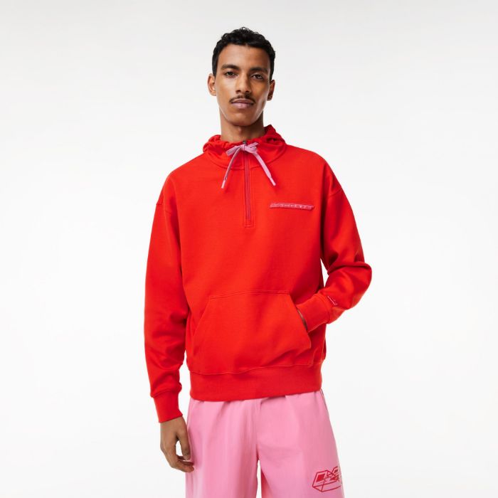 Εικόνα της Ανδρικό Loose Fit Hoodie με Κουκούλα